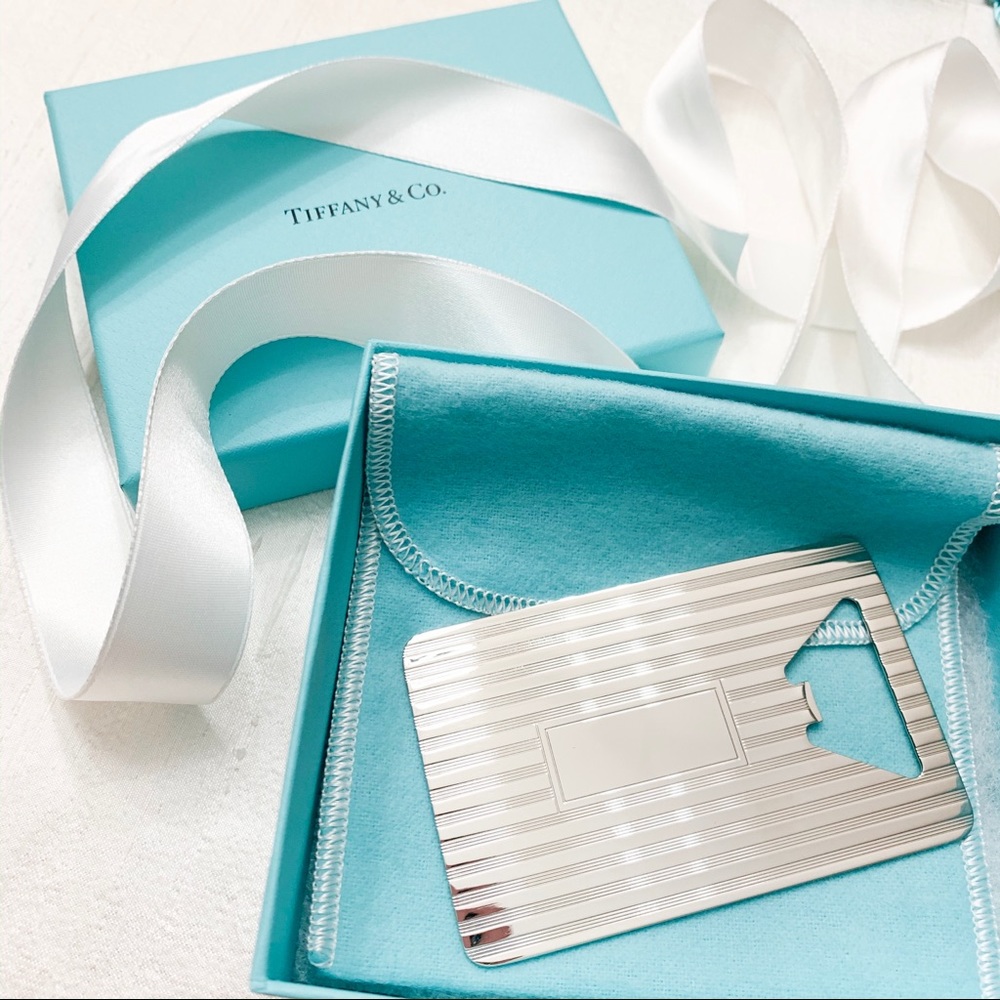 Tiffany & Co. Engine Turned Bottle Opener